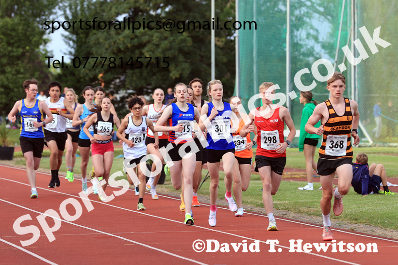 3000 metres, 2026 NEGP 2, Monkton Stadium, Wednesday, May 27th. Photo: David T. Hewitson/Sports for All Pics